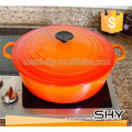 cast iron enamel hot pot cookware for sale